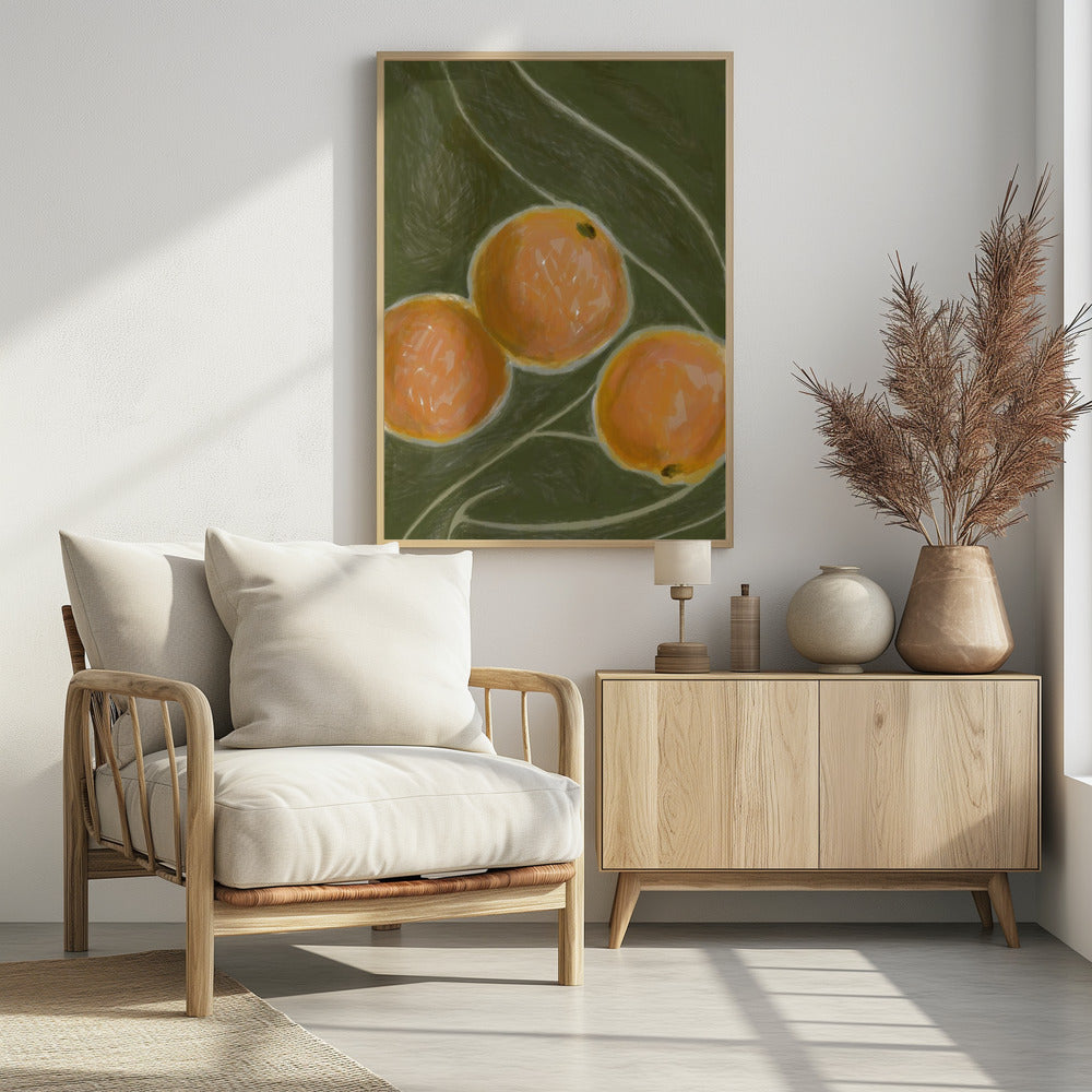 KH Studio - The Colors Orange &amp; Green | Poster