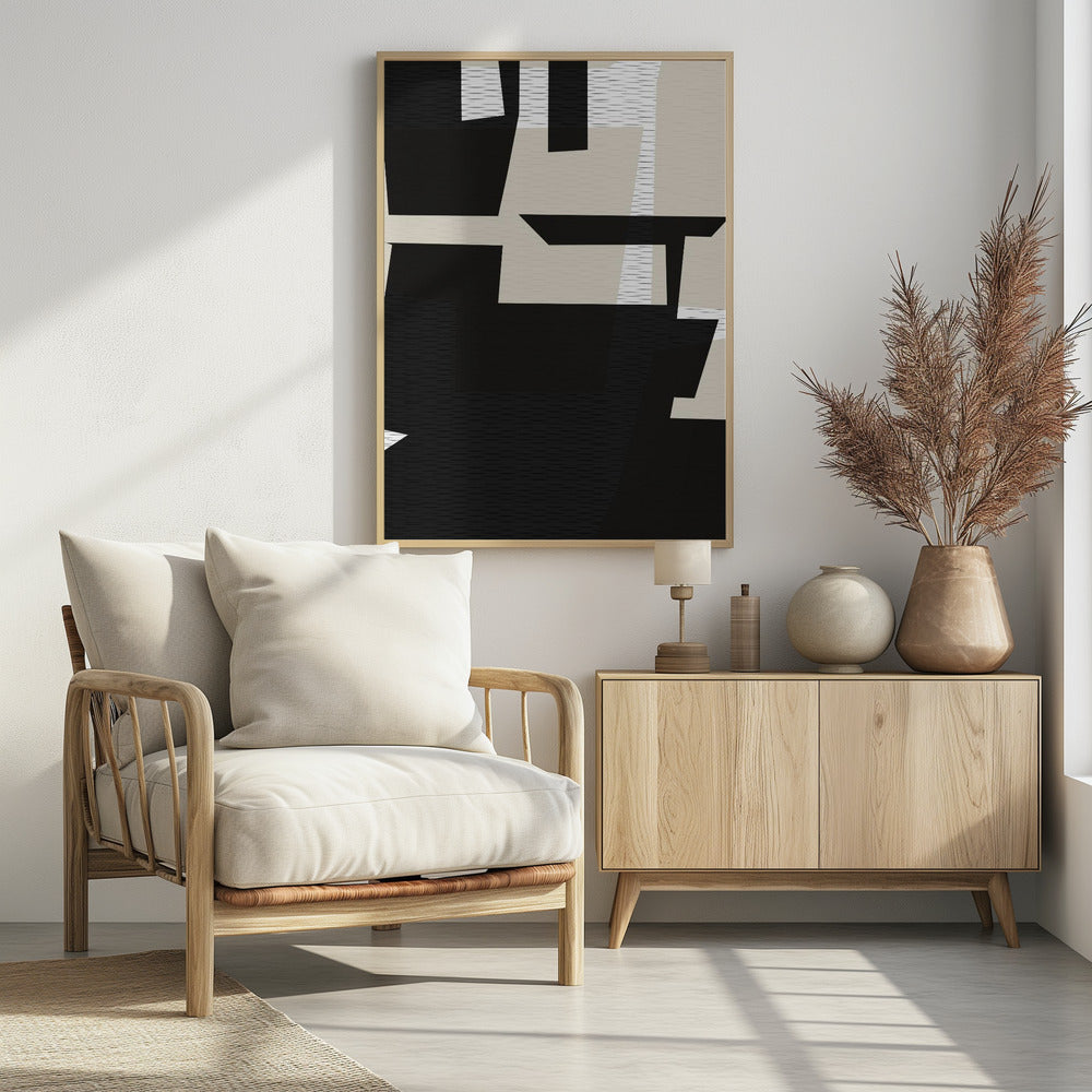 Minimalist Woven Textile 1 | Poster