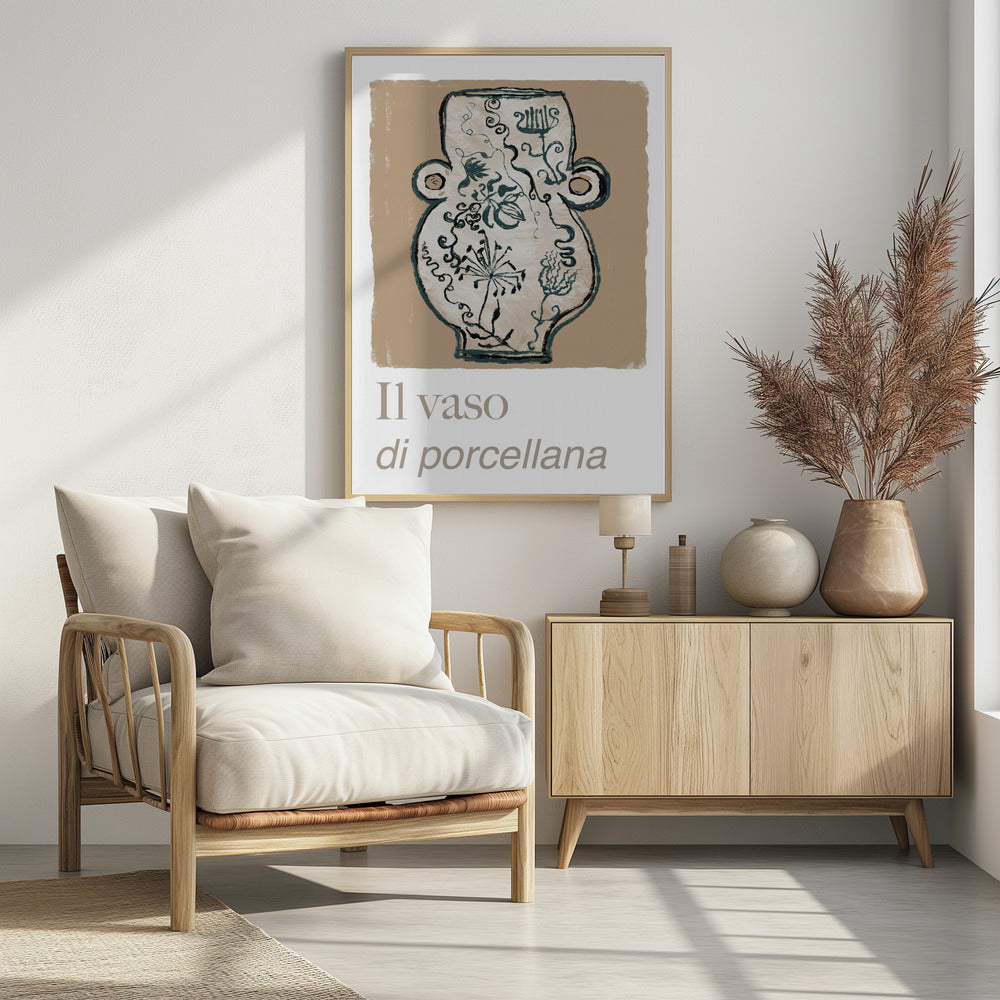Il Vaso Di Porcellana | Poster