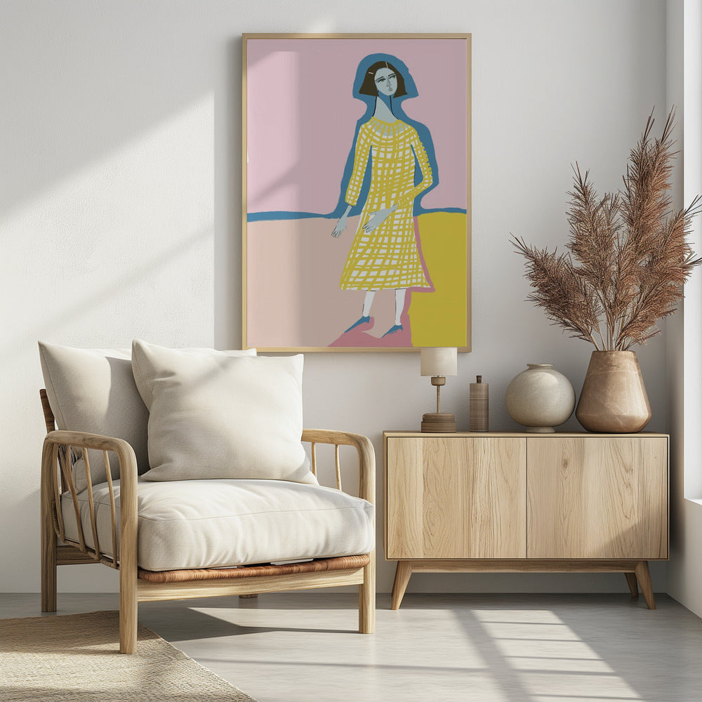 Blue lady | Poster
