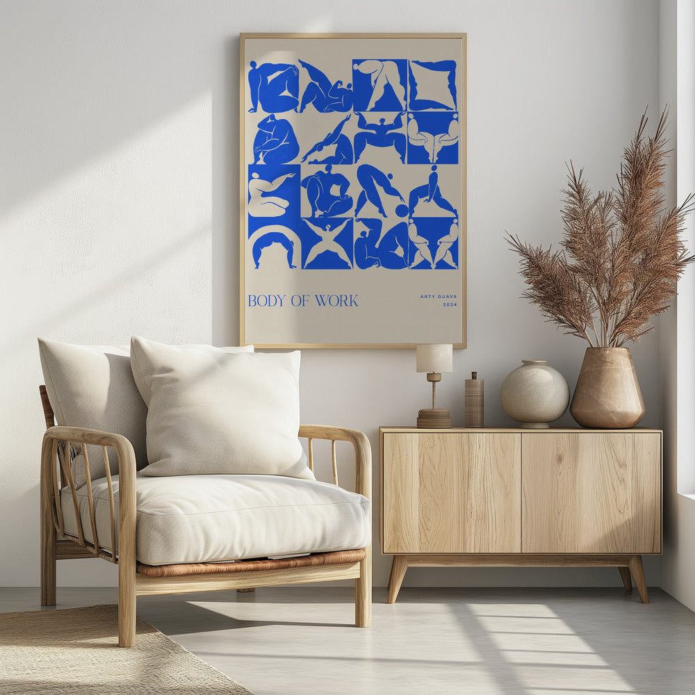 Body of Work (blue) | Poster