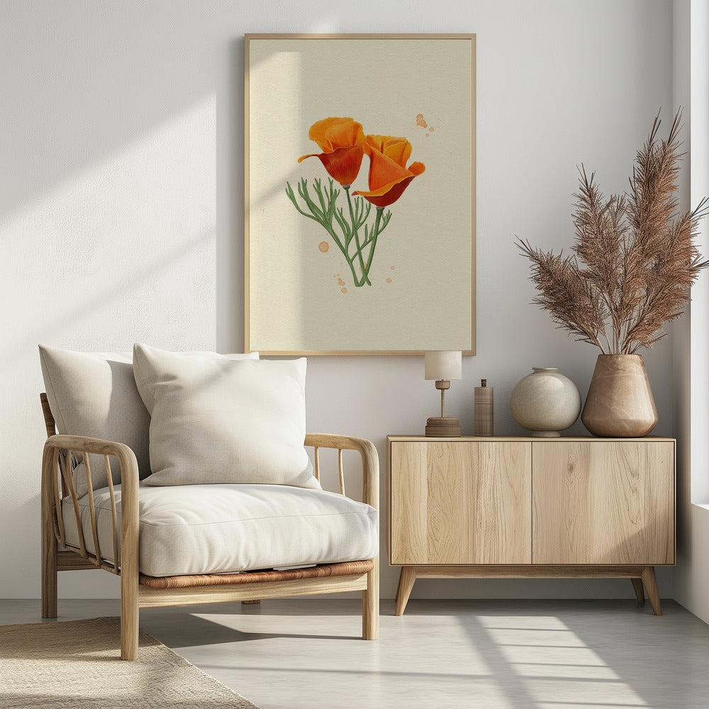 California Poppy | Poster