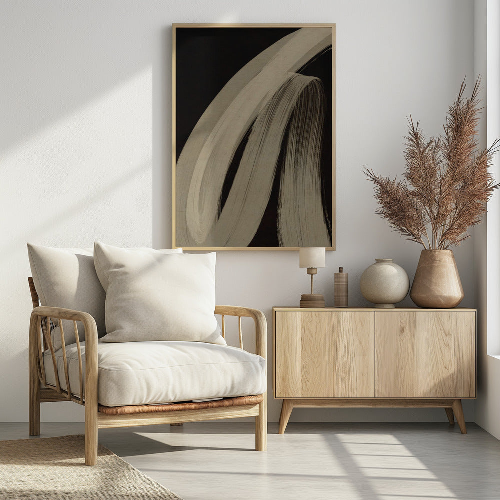 Brushstroke Dance | Poster