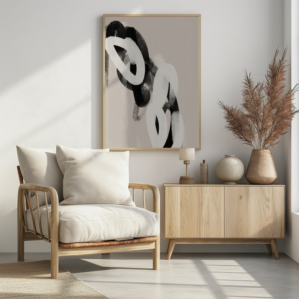 Monochrome Loops | Poster