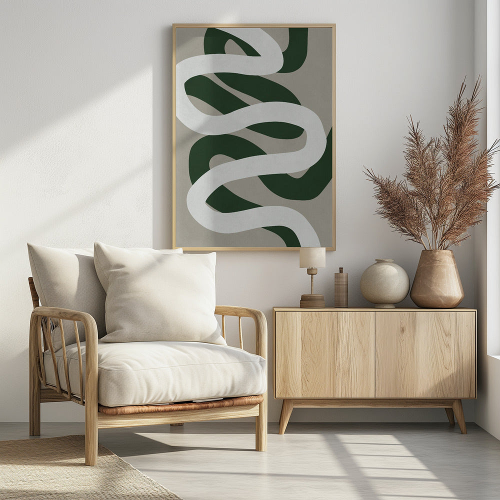 Expressionist curves 3 | Poster