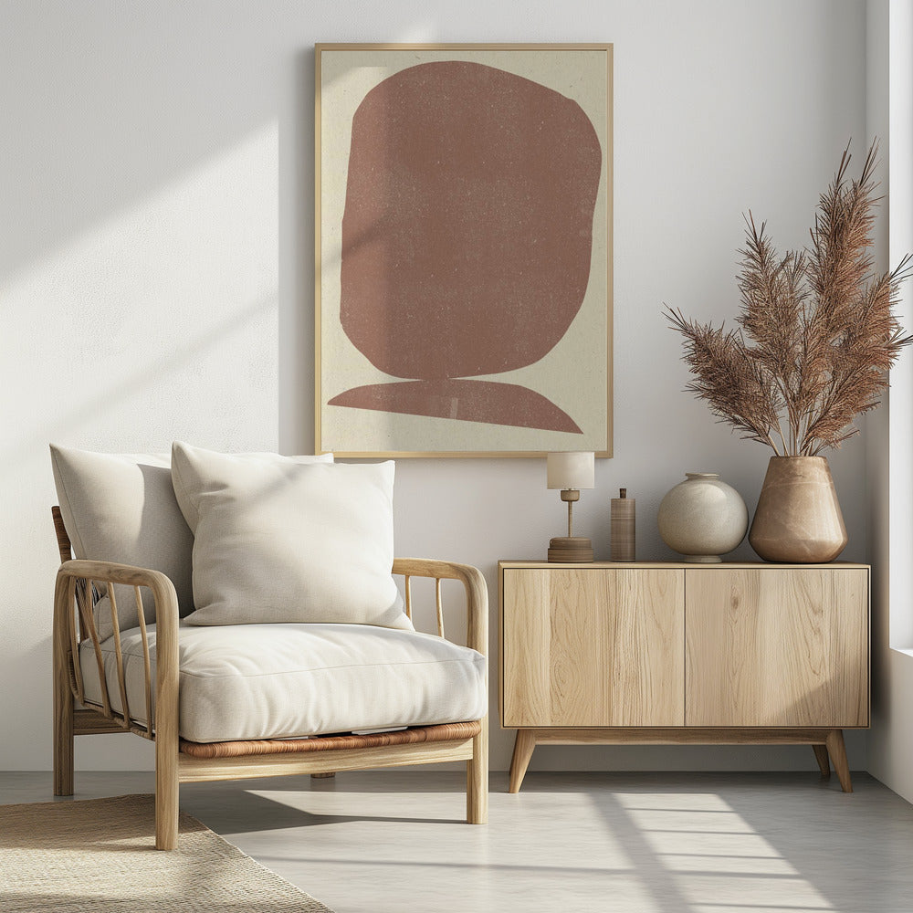 Earthy Stone | Poster