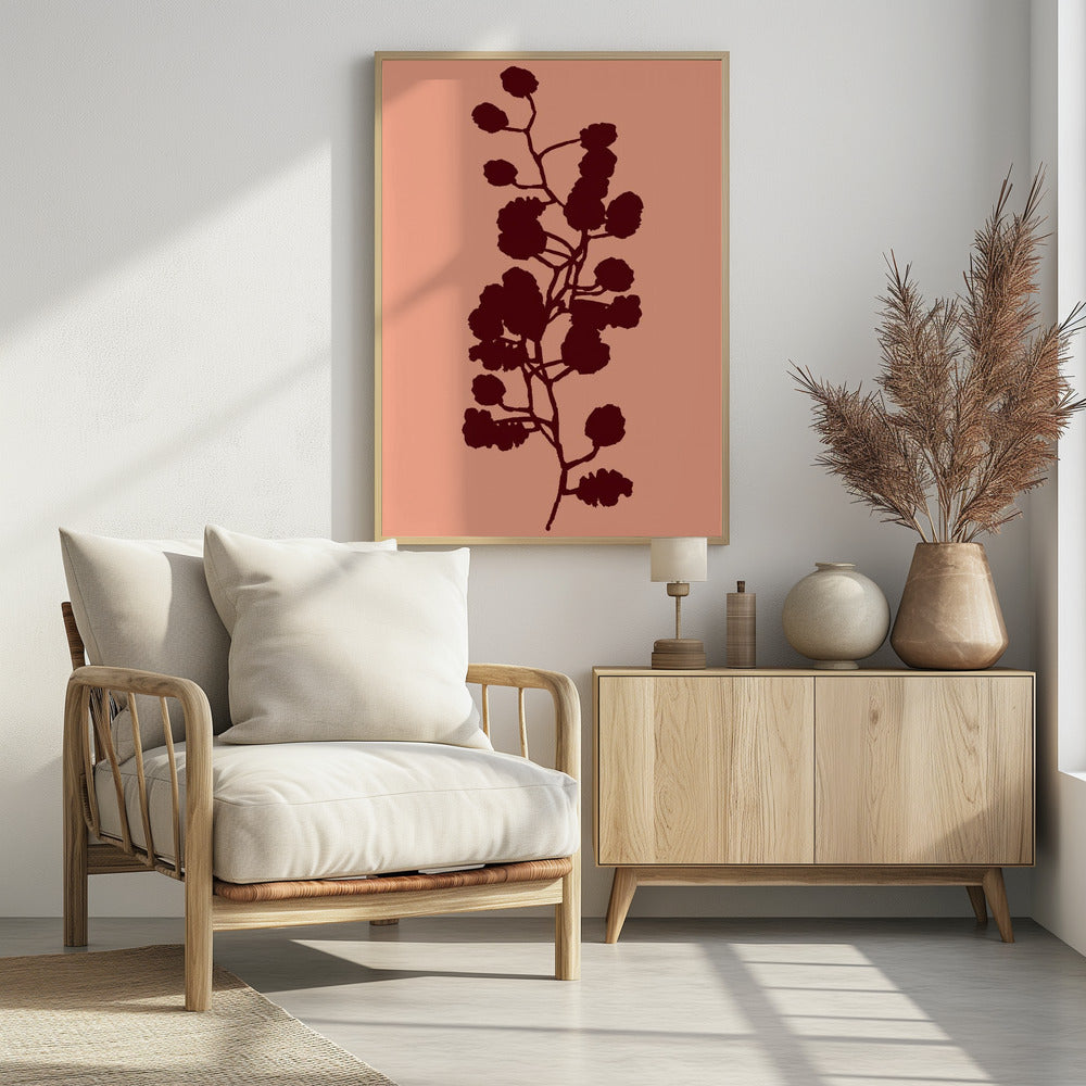 Floral Silhouette 1 | Poster