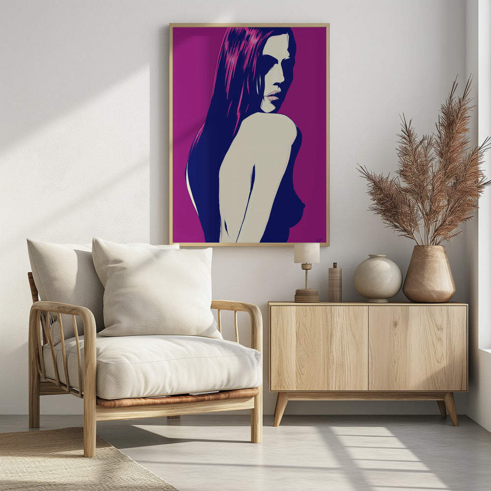 Stylized Portrait Of A Woman | Poster