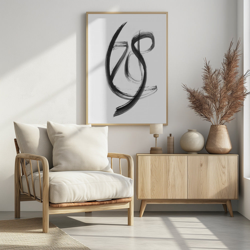 Brush Stroke02   18x24 | Poster