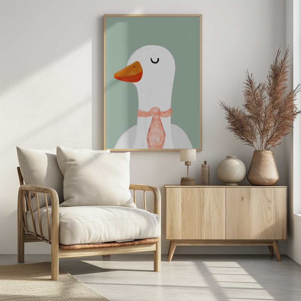 Goose in a Tie | Poster