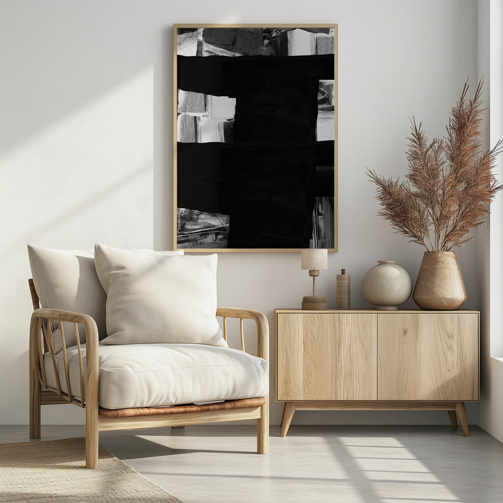 Monochrome Layers | Poster