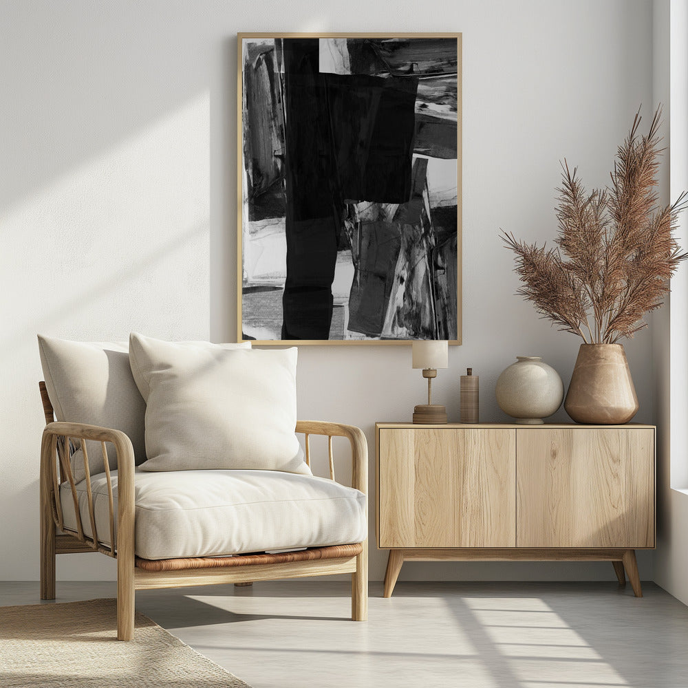 Monochrome Chaos | Poster