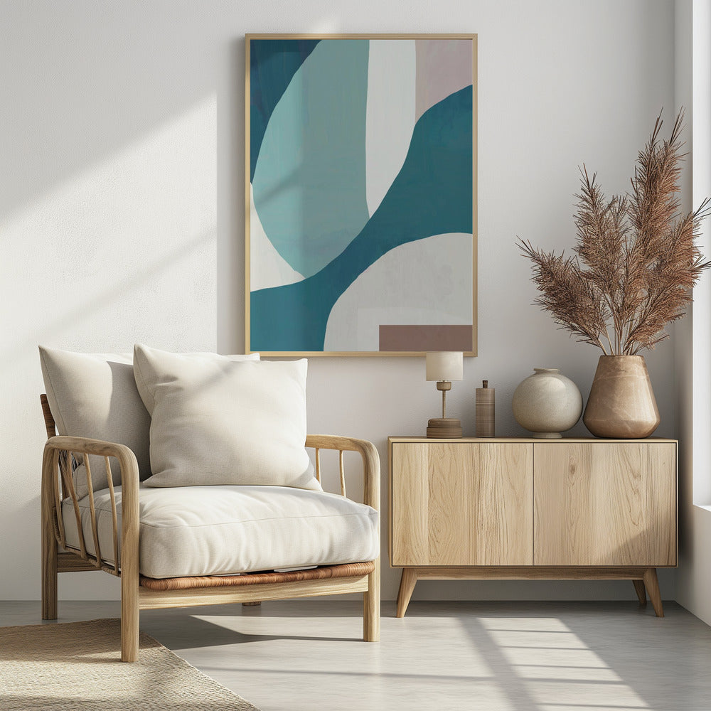 Flowing Wavescape | Poster