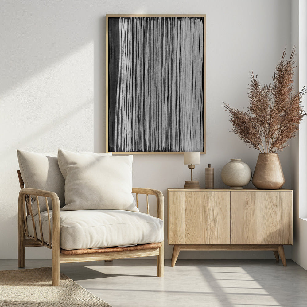Monochrome Stripes | Poster