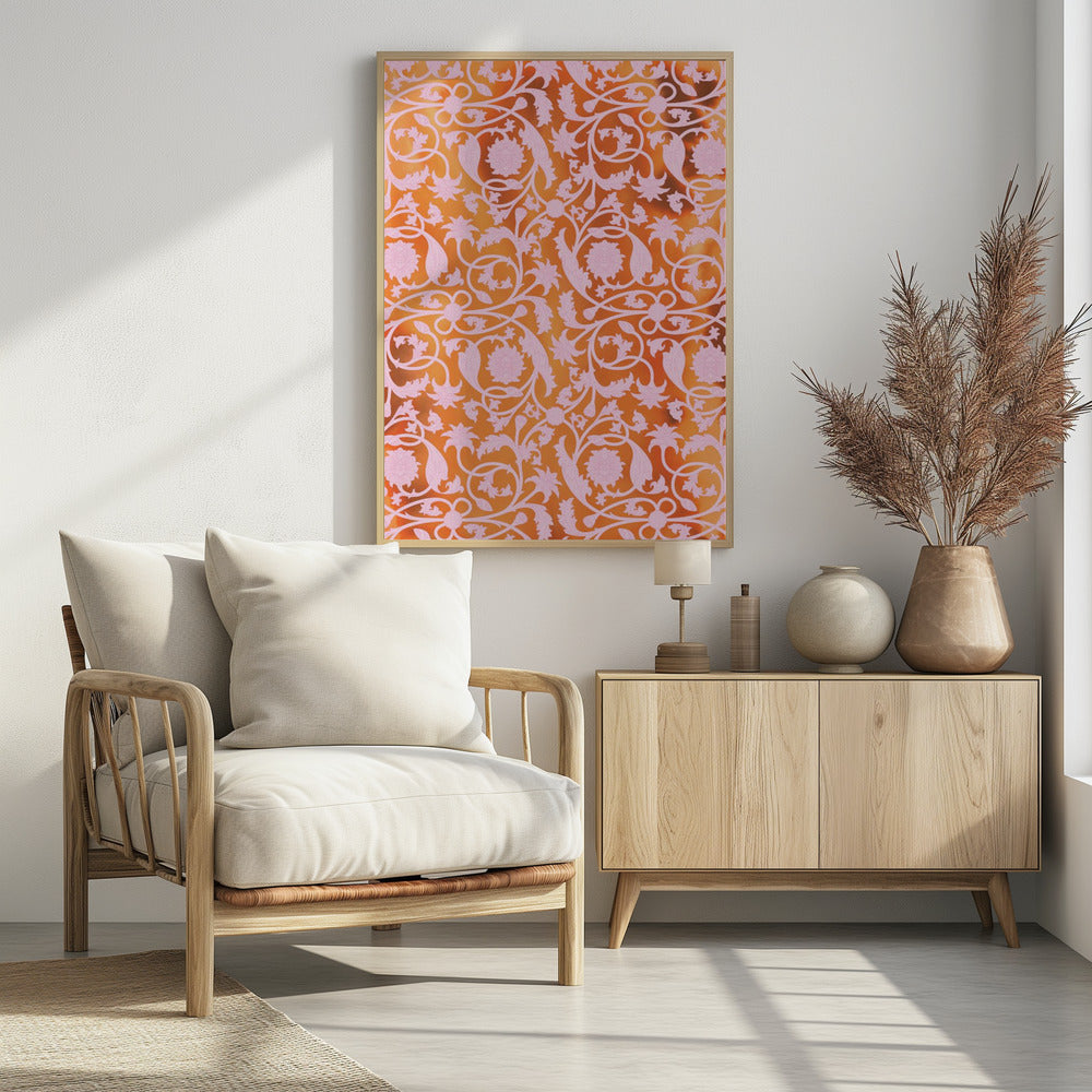 Ornate Floral Dance | Poster