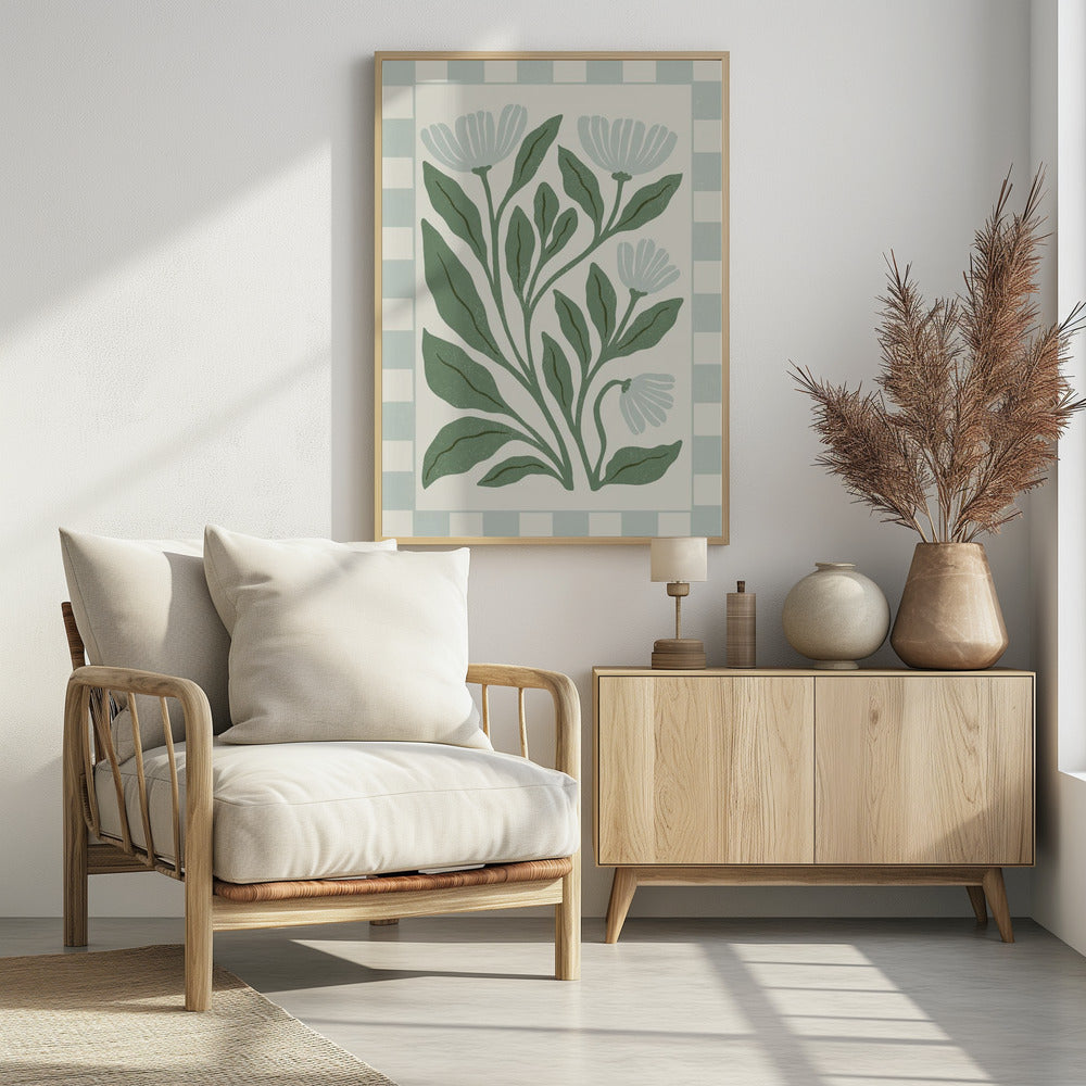 Petal Poetry Sage | Poster