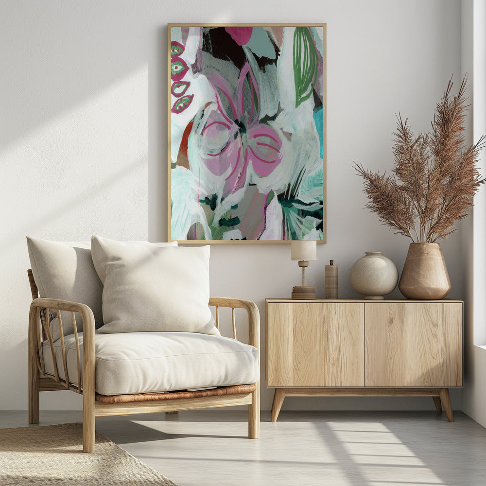 Painted Bloom Whispers | Poster