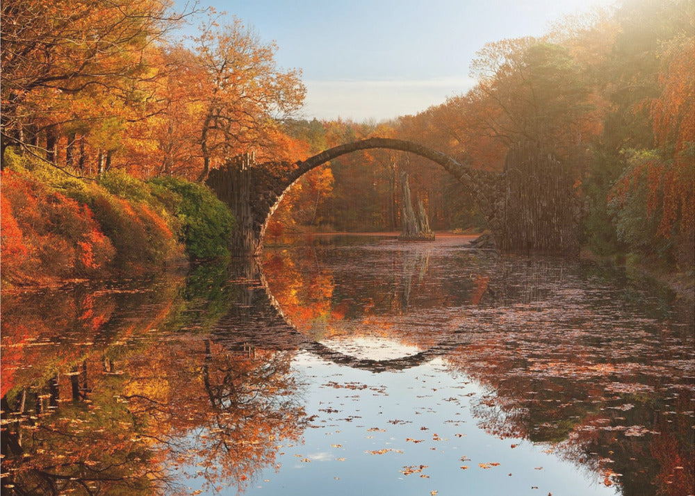 Autumn lake | Poster