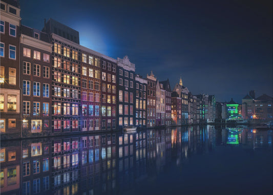 Amsterdam Windows Colors | Wallpaper
