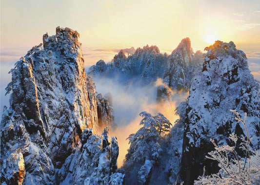 Sunrise at Mt. Huang Shan | Canvas
