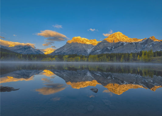 A Perfect Morning in Canadian Rockies | Poster