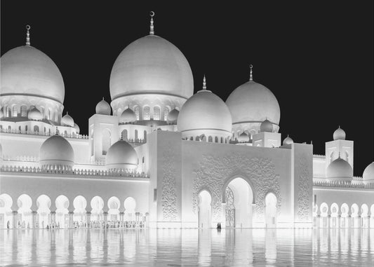 Light of Abu Dhabi Grand Mosque | Poster