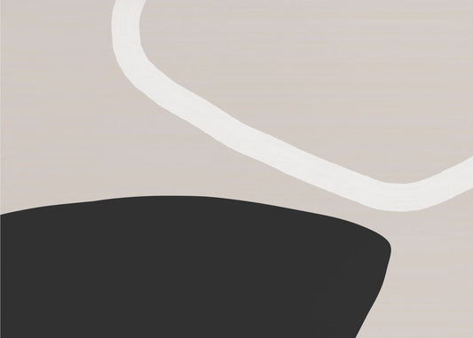 Black And White Forms | Poster