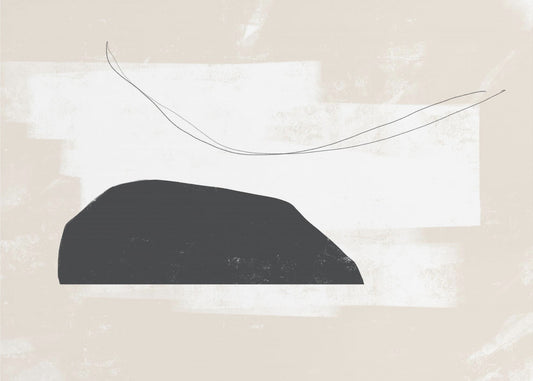 Black Geometric Shapes | Canvas