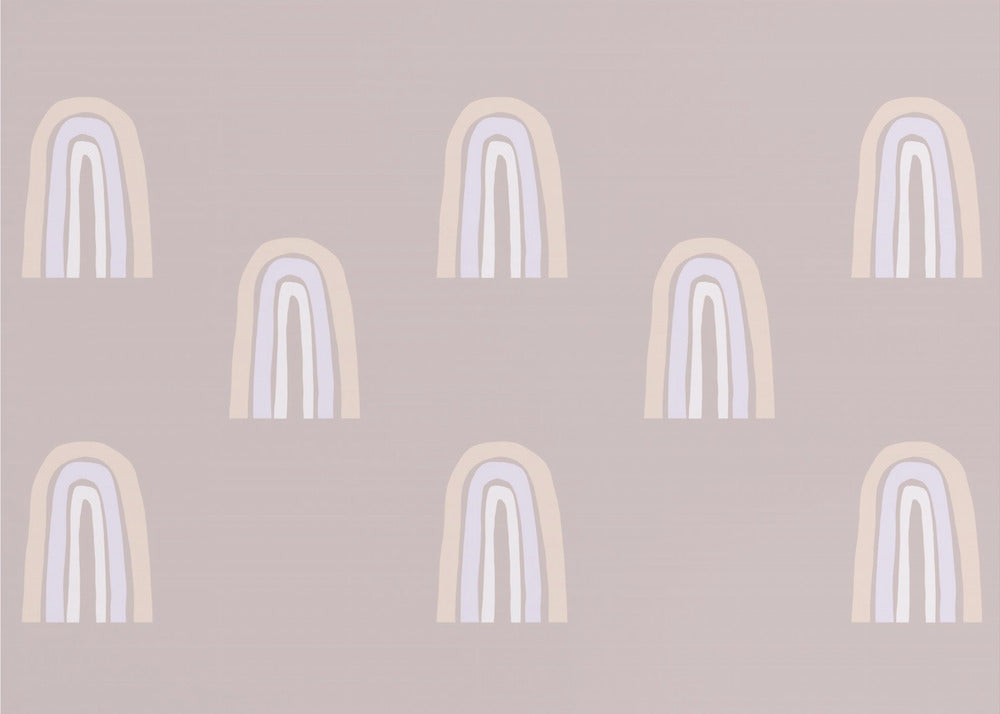 Pastel Arches Pattern | Poster