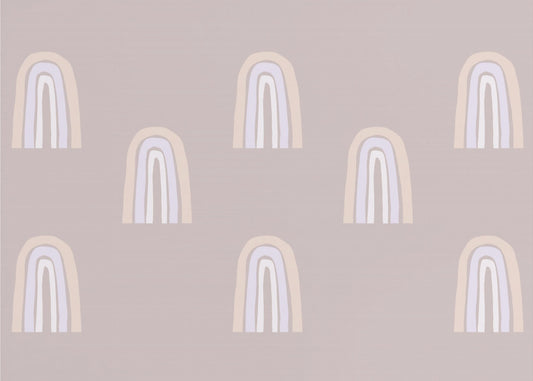 Pastel Arches Pattern | Poster