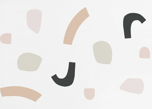 Organic Shapes and Neutral Tones | Poster