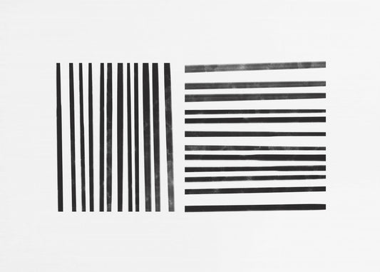 Parallel Black Lines | Poster