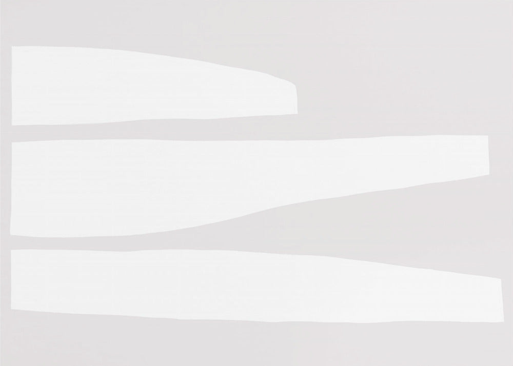 Minimalist White Shapes | Wallpaper
