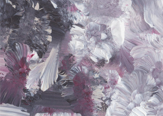 Floral Impressionist Brushstrokes | Poster