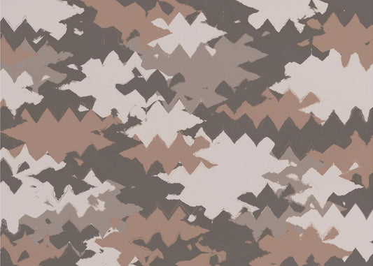 Zigzag Earth Tones | Canvas