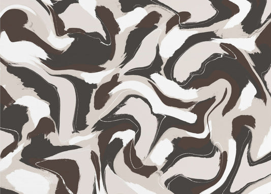 Swirling Earth Tones | Canvas