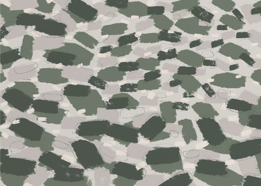 Muted Forest Brush | Canvas