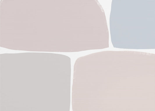 Pastel Tones with Geometric Shapes | Canvas