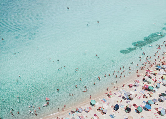 Busy Beach | Poster