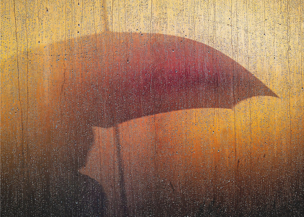 Metallic Wall in rain | Papermoon-design – papermoon-design