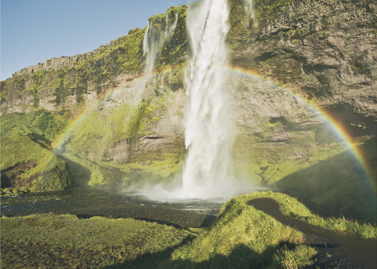 Rainbow Watefall | Wallpaper
