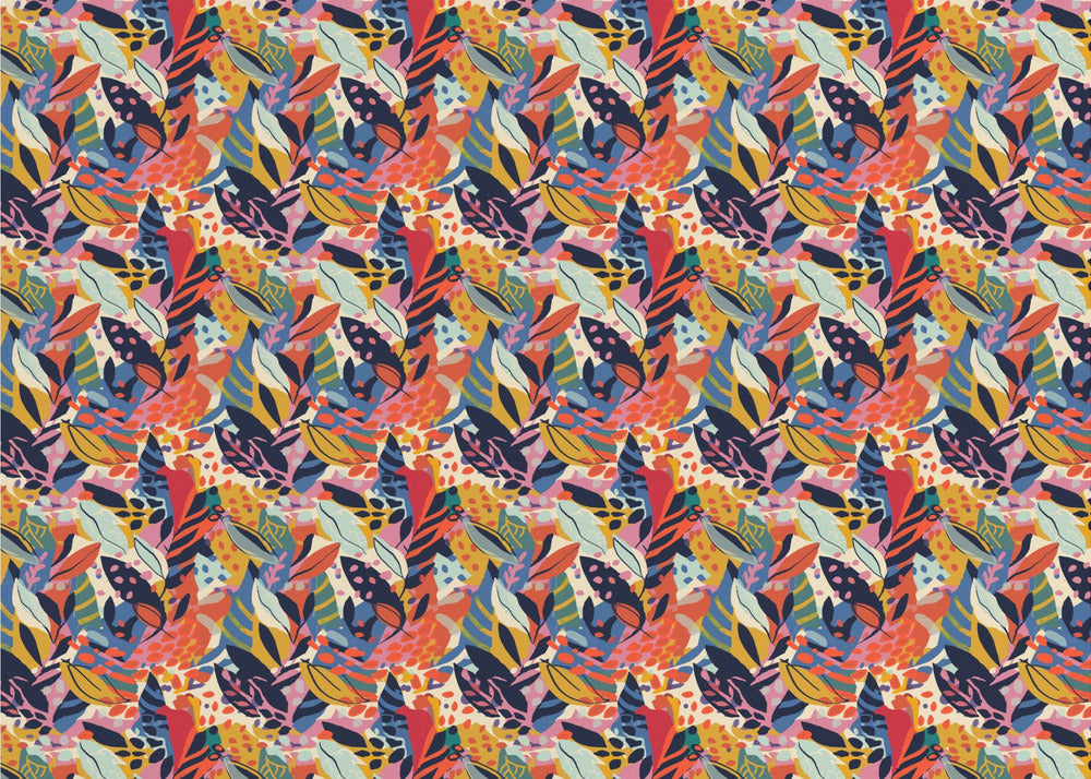 Vivid Jungle Tapestry | Poster