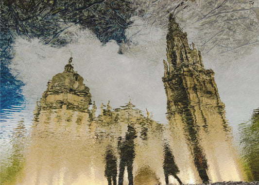 Toledo Cathedral Reflection | Wallpaper