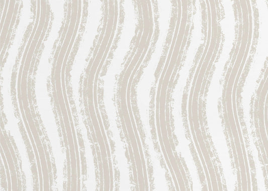Textured Beige Lines With Rhythmic Pattern | Poster