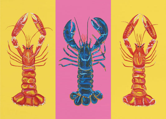 Lobster Langoustines Pop Art 2 | Poster