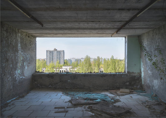 View at Pripyat in Chernobyl | Canvas