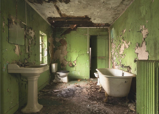 Green Bathroom | Canvas