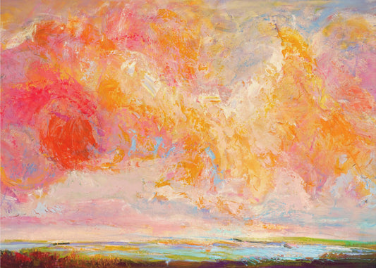 Fiery Skyscape | Poster