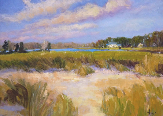Serene Marshland View | Poster