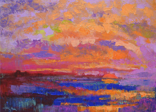 Vivid Sunset Hues | Poster
